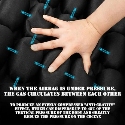 Air Bags Travel Cushion - Lightweight and Breathable 3D Seat Cushion for Ultimate Comfort and Support