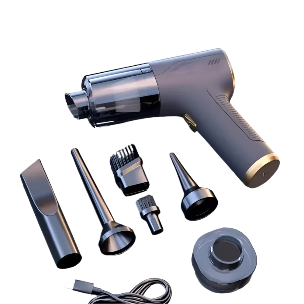 98000PA Powerful Mini Car Vacuum Cleaner Cordless Wireless Car Cleaner Handheld Portable Vacuum Cleaner Air Gun